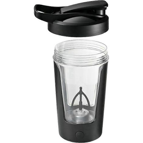 Automatischer, batteriebetriebener Mischbecher, hitzebeständig, für Kaffee und Milchpulver. (1/5)