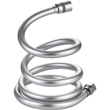 Flexible de douche, flexible de douche, flexible de douche en PVC de 1,5 m, flexible de douche résistant aux plis et à la torsion à 360° avec connecteur en laiton (1/5)