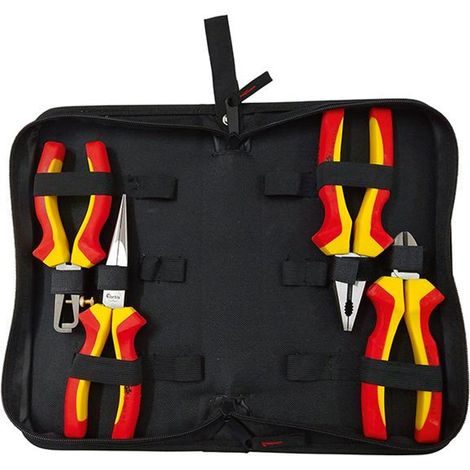 Fortis Zangen-Set VDE 4tlg. in Nylontasche (1/3)