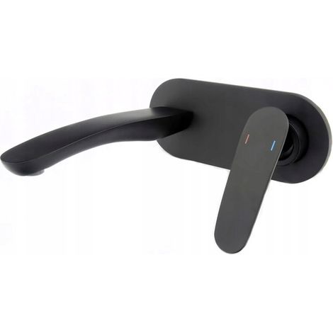 EVO BLACK BASIN MIXER FOR CONCEALED INSTALLATION TAP (1/2)