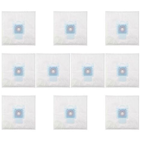 Lot de 10 sacs à poussière en tissu de type G pour aspirateur, compatibles avec les modèles BSGL3126GB, BSG6, BSG7 et GL30 Pro E. (1/5)