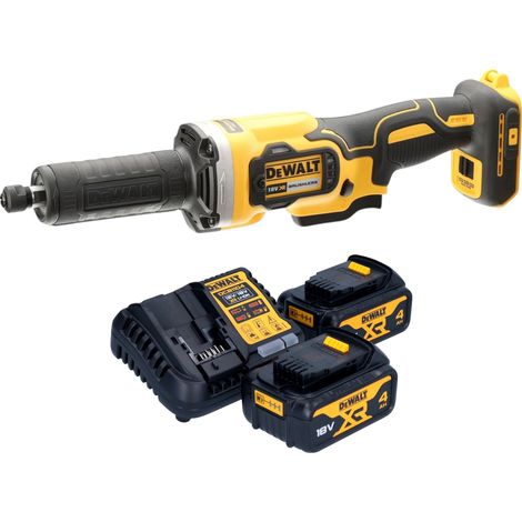 DeWalt DCG 426 M2 Amoladora recta con batería 18 V sin escobillas + 2 baterías de 4,0 Ah + cargador (1/4)