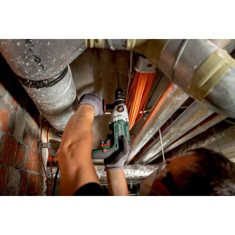 Perceuse à percussion 800W – Vitesse variable 0-3200/min – Ø perçage béton 18mm – Débrayage de sécurité Metabo S-automatic — vue 6