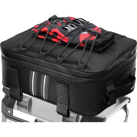 Sac de côté supérieur pour moto, capacité de 20L, matériau imperméable, 1 sac général supérieur (1/2)