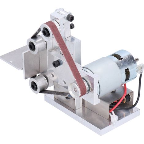 Mini ponceuse à bande électrique pour bricolage, 7 vitesses, 12-24 V CC, prise type 10 (110-240 V EU). (1/5)