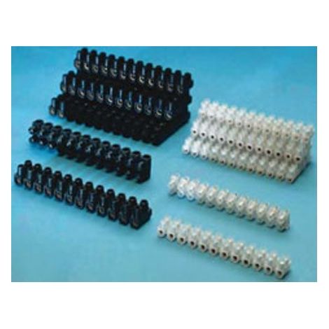 MORSETTIERA 4 MM BIANCA 12 ELEMENTI