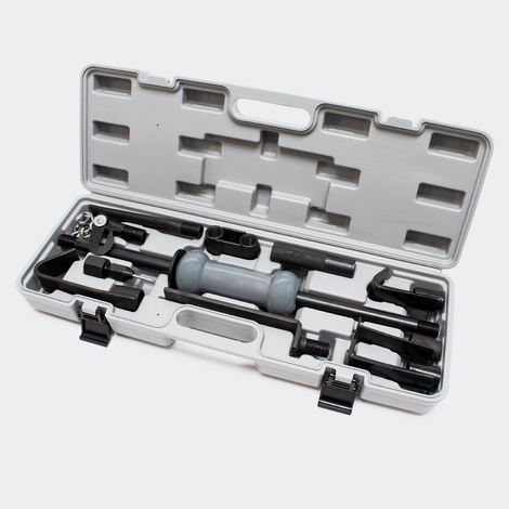 Le Poisson Qui Jardine – Marteau à rétreindre et débosseler – Set de 11 outils professionnels – Restauration carrosserie précise – Coffret de rangement inclus (1/5)