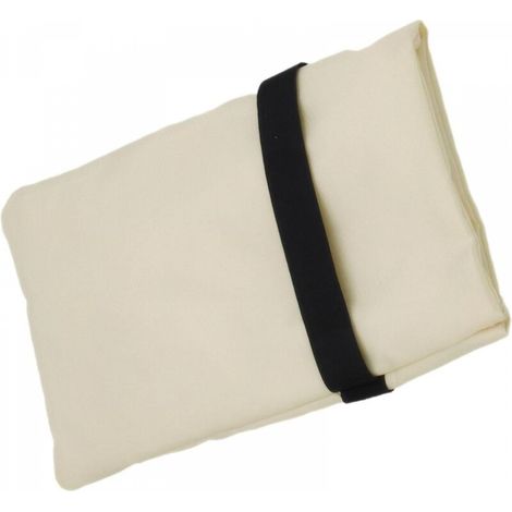 Cache antigel pour robinet d'eau, blanc cassé, 14x20cm, 1 pièce, manchon de protection antigel et isolant thermique pour tuyau d'eau en hiver. (1/5)