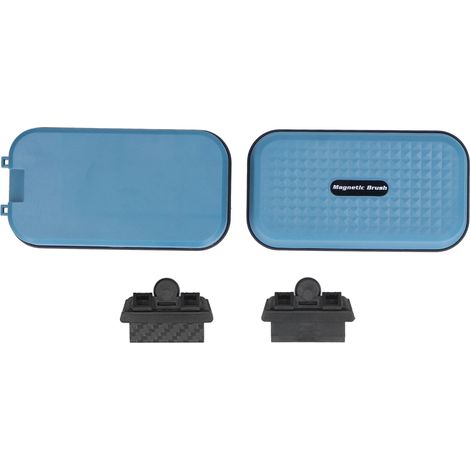 Nettoyeur de vitres pour aquarium, grattoir magnétique flottant double face multifonctionnel pour algues (grattoir magnétique en fibre de carbone) (1/5)