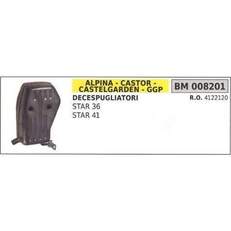 Marmitta ALPINA decespugliatore STAR 36 41 008201