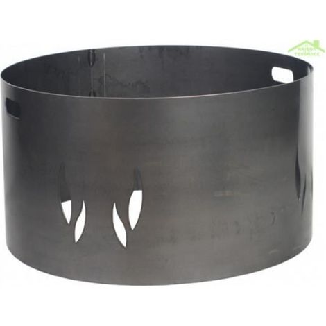 Parafiamma per braciere in acciaio 60cm, 70cm, 80cm Ø 60cm Acciaio Naturale