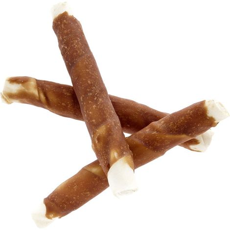 Ferribiella Dog Cicche Bianche con Anatra XXL - Confezione 160 Gr - Snack