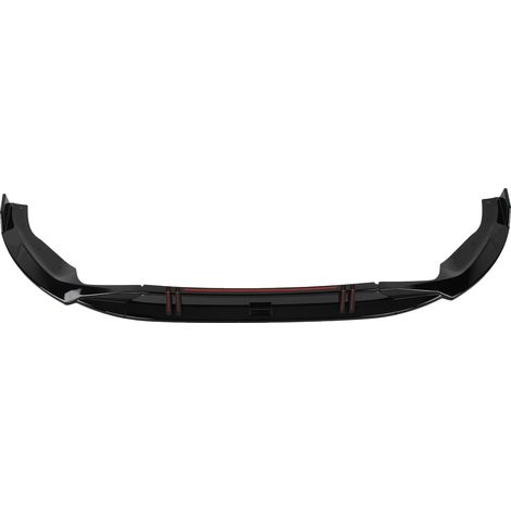 Frontspoilerlippe in Hochglanzschwarz, passend für Audi A5 B9 Sport 2020-2021 (1/5)