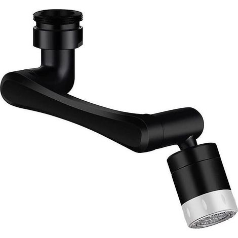 Aeratore con rubinetto girevole Aeratore con rubinetto rotante 1080+360 (Nero) (1/5)