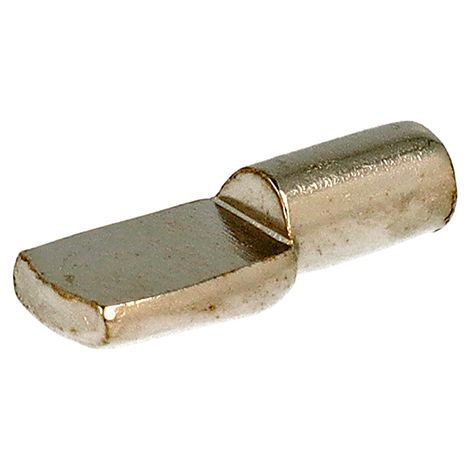 Reggipiani a paletta in ferro nichelato Ø 5 mm. 16 pz.
