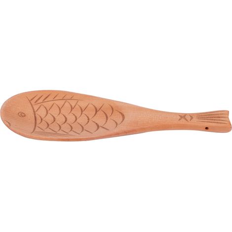 Spatule à riz en bois en forme de poisson, cuillère de service antiadhésive pour riz, accessoire de cuisine. (1/5)