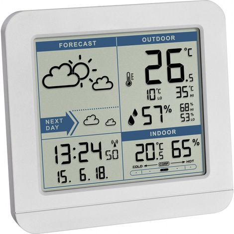 TFA Dostmann Sky 35.1152.02 Funk-Wetterstation Vorhersage für 2 Tage Anzahl Sensoren max. 1 St. (1/3)