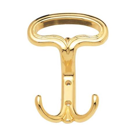 APPENDIABITI EFIM - ZAMA OTTONE LUCIDO MM 132X96- 5 pezzi