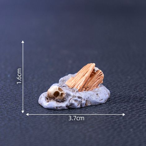 Halloween-Totenkopf-Pärchenfiguren, niedliche DIY-Dekorationen und Accessoires, Miniatur-Tischdekorationen mit Landschaftsmotiven