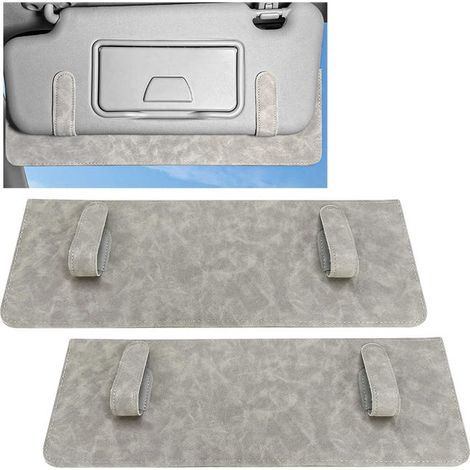 Prolunga parasole per auto in 2 pezzi, accessorio parasole antiriflesso per una guida sicura (1/5)
