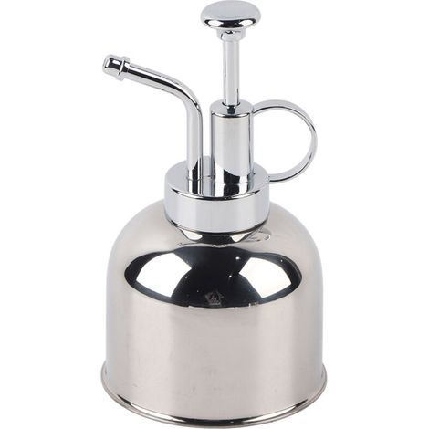 Stainless Steel Watering Can Hand Pressure Adjustable Sprayer Watering Pot for Indoor Garden Plants