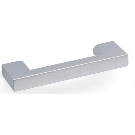 Maniglia Profile da camera effetto alluminio 86 x 10 mm in Pvc