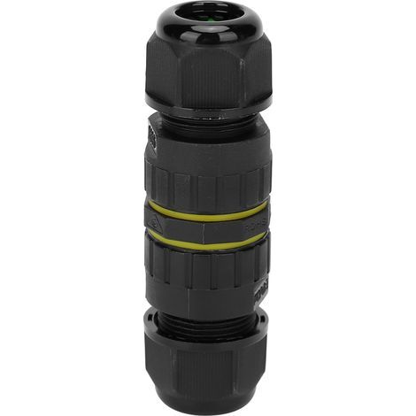Wasserdichter elektrischer Kabelverbinder, 3-adrige Außenkabelmuffe M16-3P IP68 0,5–1,5 mm² 3,5–7 mm (1/5)