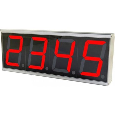 Allnet ALLNET ALL-POE-CNT-1 Digitale Wanduhr Grau (1/3)