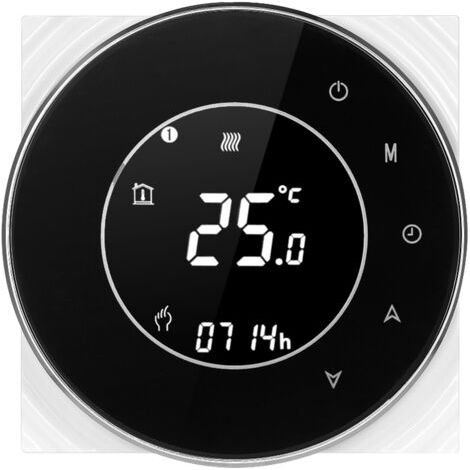 Thermostat intelligent WiFi 95-240V programmable pour chauffage électrique, régulateur température, commande vocale, compatible Echo Google Home