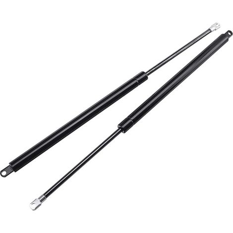 amortiguadores de gas para maletero – Fuerza de 750 N – Longitud de 580 mm – Acero inoxidable – Fácil instalación sin taladrar