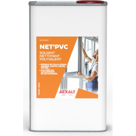 Aexalt Net'PVC PVC452 Solvente Limpiador Transparente 500ml