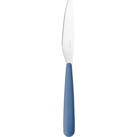 Couteau de table bleu navy avec lame en inox