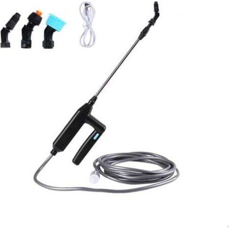 Pulvérisateur électrique, Lance Telescopique Pulverisateur Electrique Toiture, USB Rechargeable Pulvérisateur Jardin, Portable Pulvérisateur Jardin avec Buses et 3M de Tuyau (1/4)