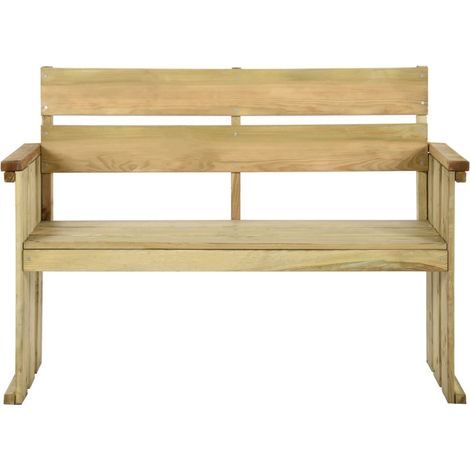 Maison Exclusive - Panca da Giardino 121 cm in Legno di Pino Impregnato