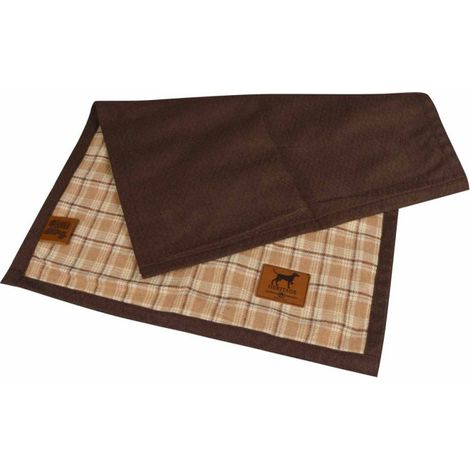 Plaid pour Chien & Chat "Héritage" 70x100cm Noisette (1/5)