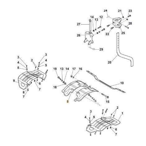 ORIGINAL INTERNER SCHUTZ STIGA - 118802867/1