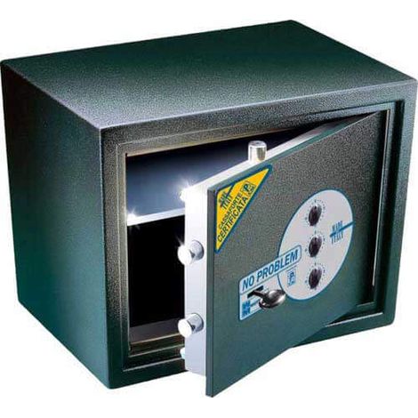 CASSAFORTE MOBILE CHIAVE COMBINAZIONE 235X355X230