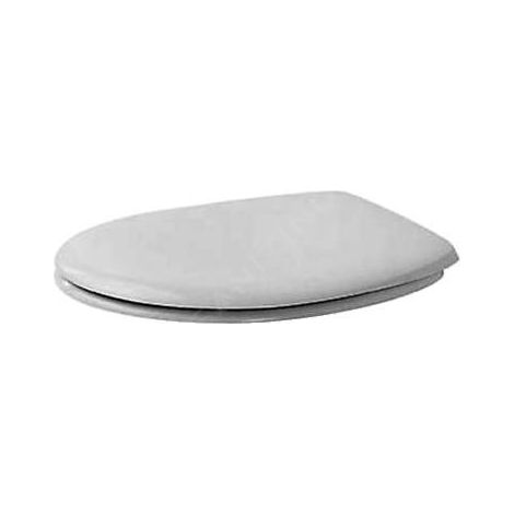 Duravit Duraplus WC siège 0064200000 blanc, charnières en acier inoxydable (1/2)