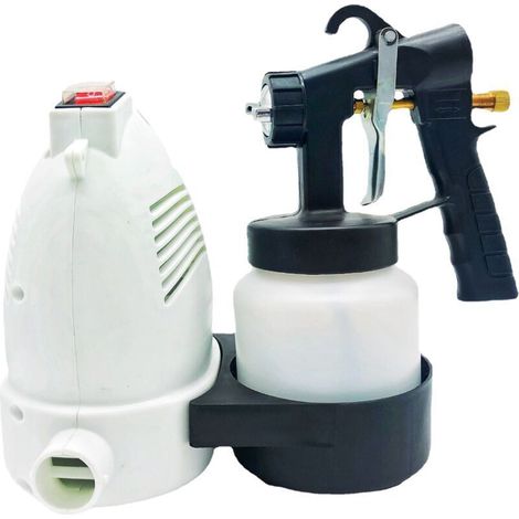 Pistolet de pulvérisation électrique 600W, pulvérisateur de Peinture au Latex, Pistolet de pulvérisation de Peinture en Aluminium forgé, Pistolet de pulvérisation électrique de p (1/4)