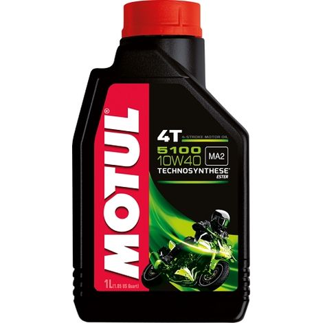 Aceite Motul 5100 10W50 MA2 1L éster de tecnosíntesis