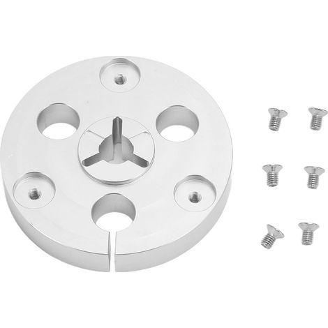 Controller für 1/4"-7"-Magnetband, Nabe aus Nab-Aluminiumlegierung mit Befestigungsschraube, silberfarben