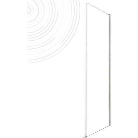 Retour fixe pour porte pivotante SELYNA transparent - L 80 x H 192,1 cm - ELMER By Ayor (1/2)