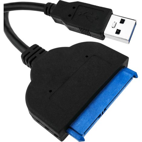 BeMatik - Kit de connexion USB 3.0 pour disque dur SATA compact (1/5)