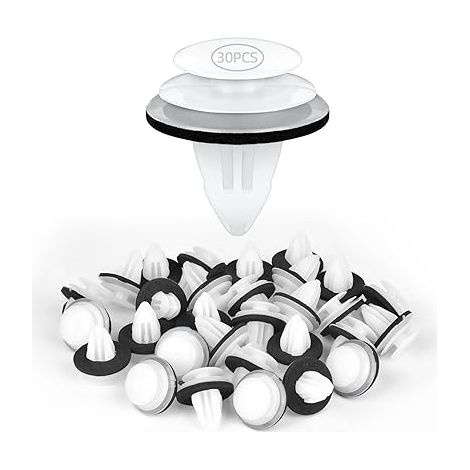 Clip de Fixation de Voiture, Universal Retenue Vehicle Clips Rivets en Plastique, Garniture pour Auto Voitures Panneaux de Portes (1/5)