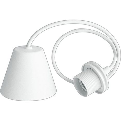 LAMPADARIO SOSPESO MAX 60W 1M BIANCO