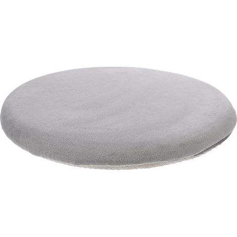 Coussin d'assise rond en polyester et polyuréthane avec mousse