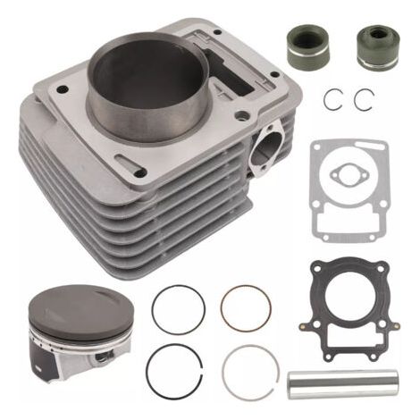 Kit Cylindre et Piston Complet pour Italika Vortx 250 / Vort-x250 - Ensemble de Réparation Moteur 250cc - Cylindre, Piston, Segments (1/4)
