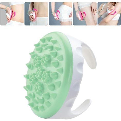 Brosse De Massage En Silicone - Pour Corps Et Cuire Cheveux - Usage Humide Ou Sec - 1 Pièce (1/5)