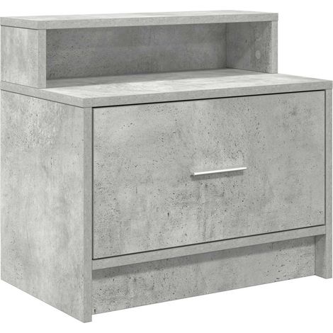 Maison Exclusive - Nachttisch mit Schublade Betongrau 51x31x47 cm (1/5)