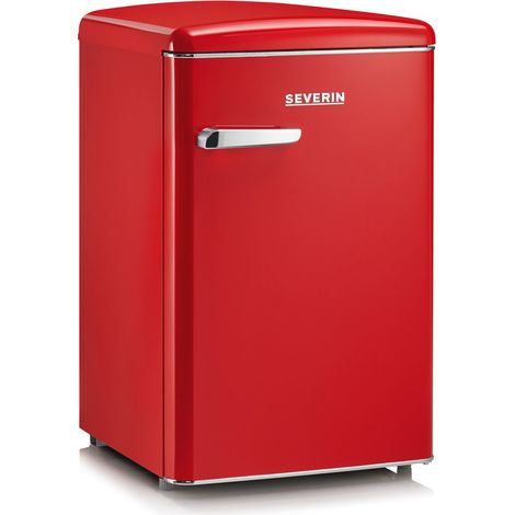 Frigorifero Retrò Mono Porta da Tavolo Severin Rosso RKS 8830 (1/5)